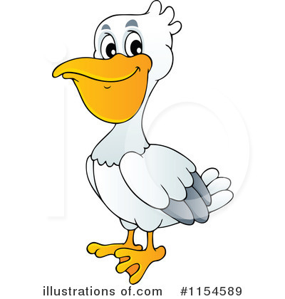 Pelican Clipart  1154589   Illustration By Visekart