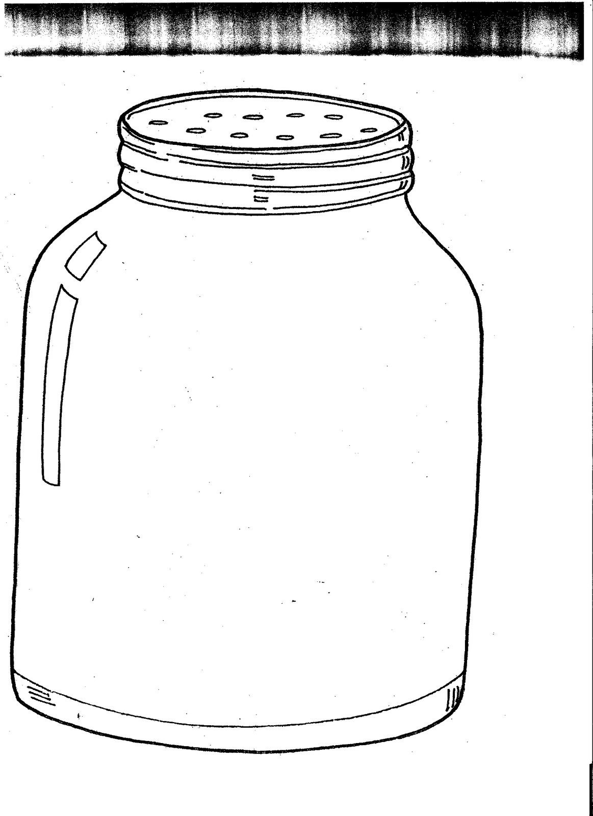 Jar Coloring Sheet Http   Printablecolouringpages Co Uk  S Bug Jar