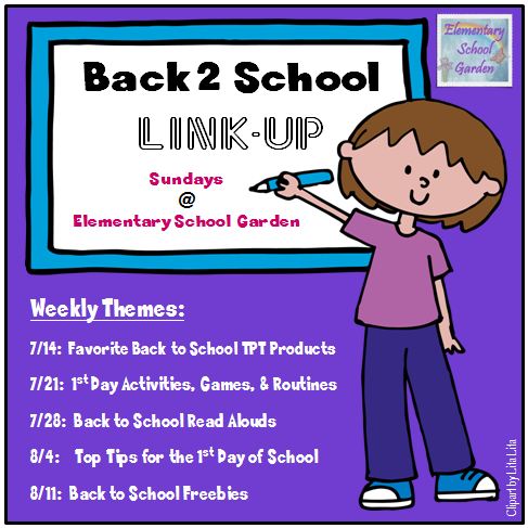 Join Me For A New Back 2 School Linky Starting Next Sunday