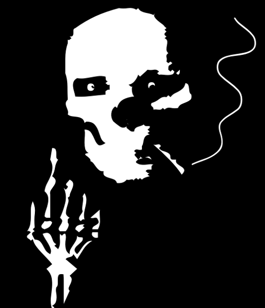 Join Me Smoking Skull   Http   Www Wpclipart Com Holiday Halloween    