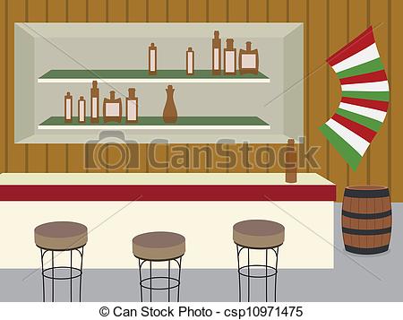 Of Bar Saloon Or Cantina In Old Western Csp10971475   Search Clipart