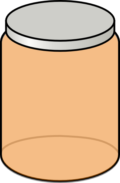 Orange Jar Clip Art At Clker Com   Vector Clip Art Online Royalty    