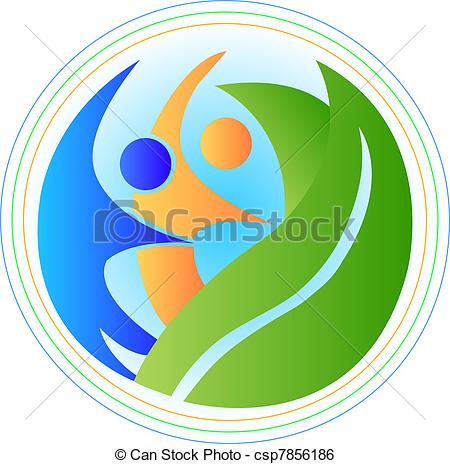   People In Harmony With The Nature    Csp7856186   Search Clipart    