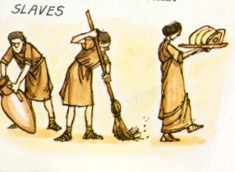 Roman Slaves At Work
