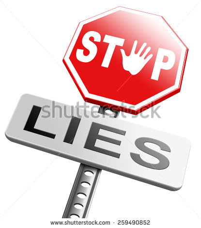 Stock Photo No More Lies Stop Lying Tell The Truth And Be Honest No