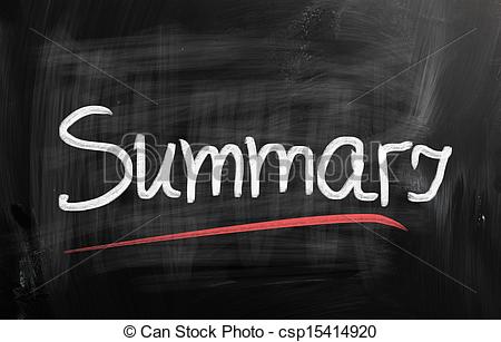 Summary And Conclusion Clipart Summary Handwritten With