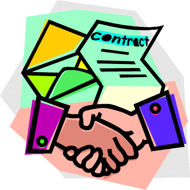 Summary Clipart Contract Hand Shake Clipart Gif