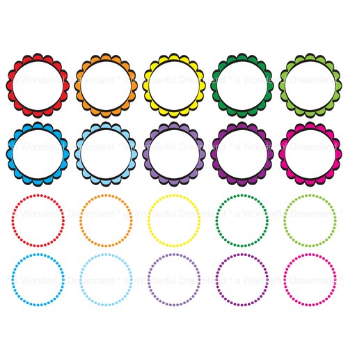 There Is 31 Open Circle Pattern   Free Cliparts All Used For Free