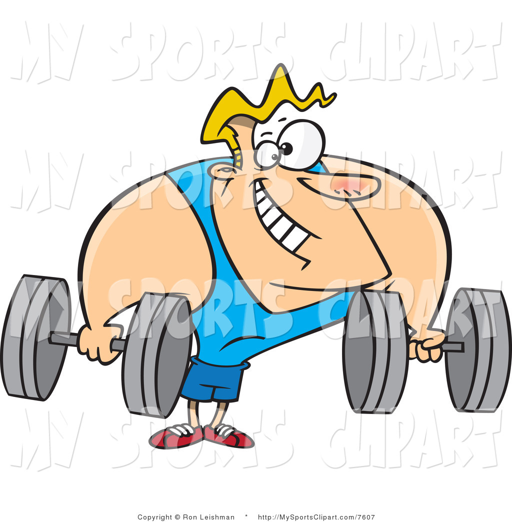 Weights Clipart Clipart Of Lifting Weights