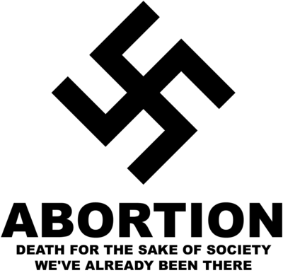 Abortion Swastika Clipart