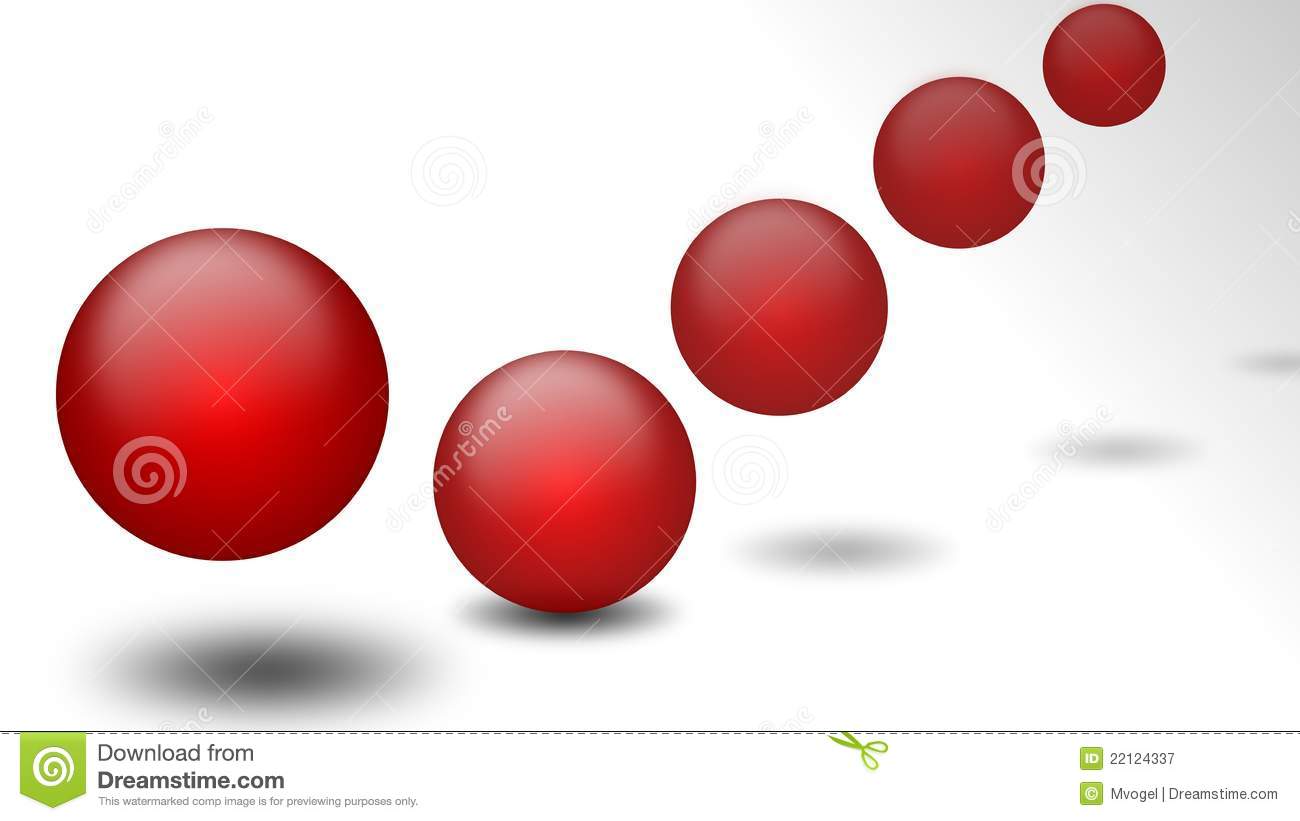 Bouncing Ball Clipart Red Ball Bounce