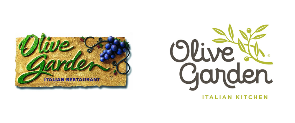 Brand New  New Logo For Olive Garden