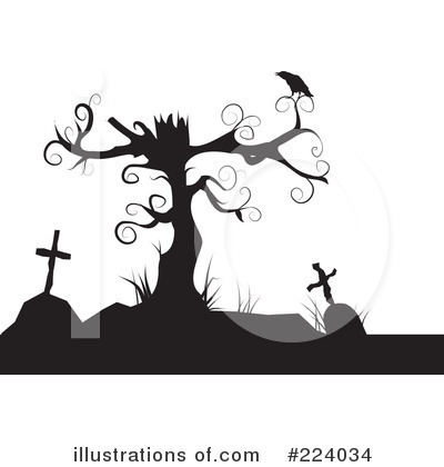 Cemetery Clipart  224034 By Vitmary Rodriguez   Royalty Free  Rf