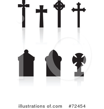 Cemetery Clipart  72454 By Cidepix   Royalty Free  Rf  Stock