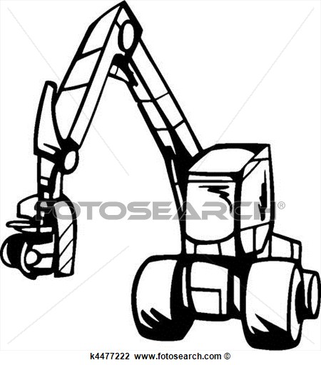 Clipart   Forestry Vechicles  Fotosearch   Search Clip Art