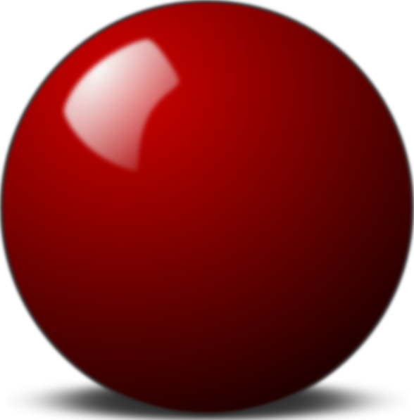 Clipart Red Ball Stellaris Red Snooker Ball