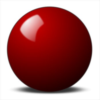 Free Red Snooker Ball Clipart   Free Clipart Graphics Images And    