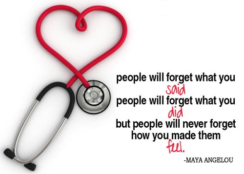 Maya Angelou S Quote About Nurse   Inspire Quotes