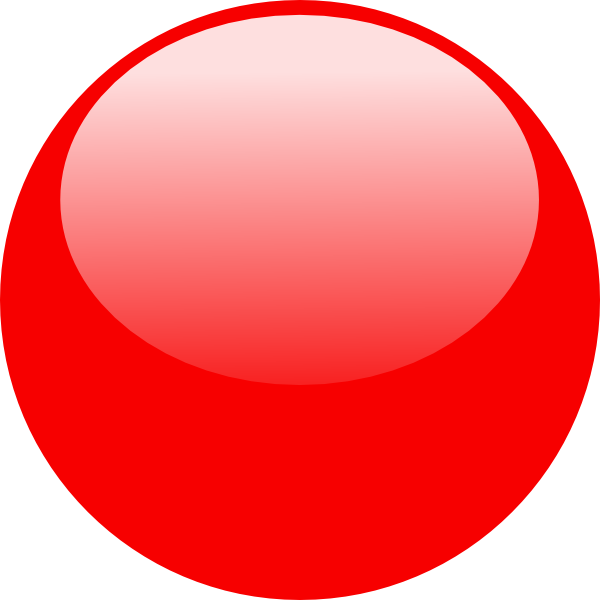 Red Glossy Dot Clip Art At Clker Com   Vector Clip Art Online Royalty