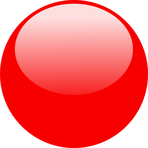 Red Glossy Dot Clip Art At Clker Com   Vector Clip Art Online Royalty