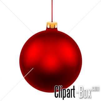 Related Red Christmas Ball Cliparts  