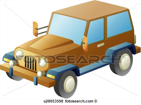     4x4 Jeep Voiture Automobile Ic Ne Voir Clipart Grand Format