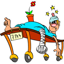 Accidents In Home Clipart