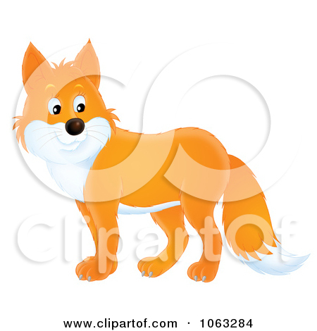 Clipart Fox   Royalty Free Illustration By Alex Bannykh  1063284