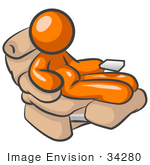 Clipart Lazy Person