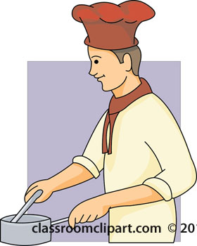 Culinary   Chef Culinary 6 Color   Classroom Clipart