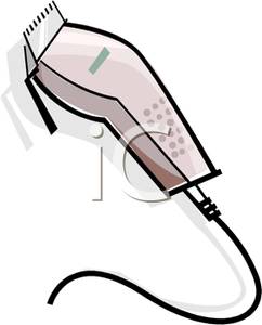 Electric Hair Clippers Clipart Image