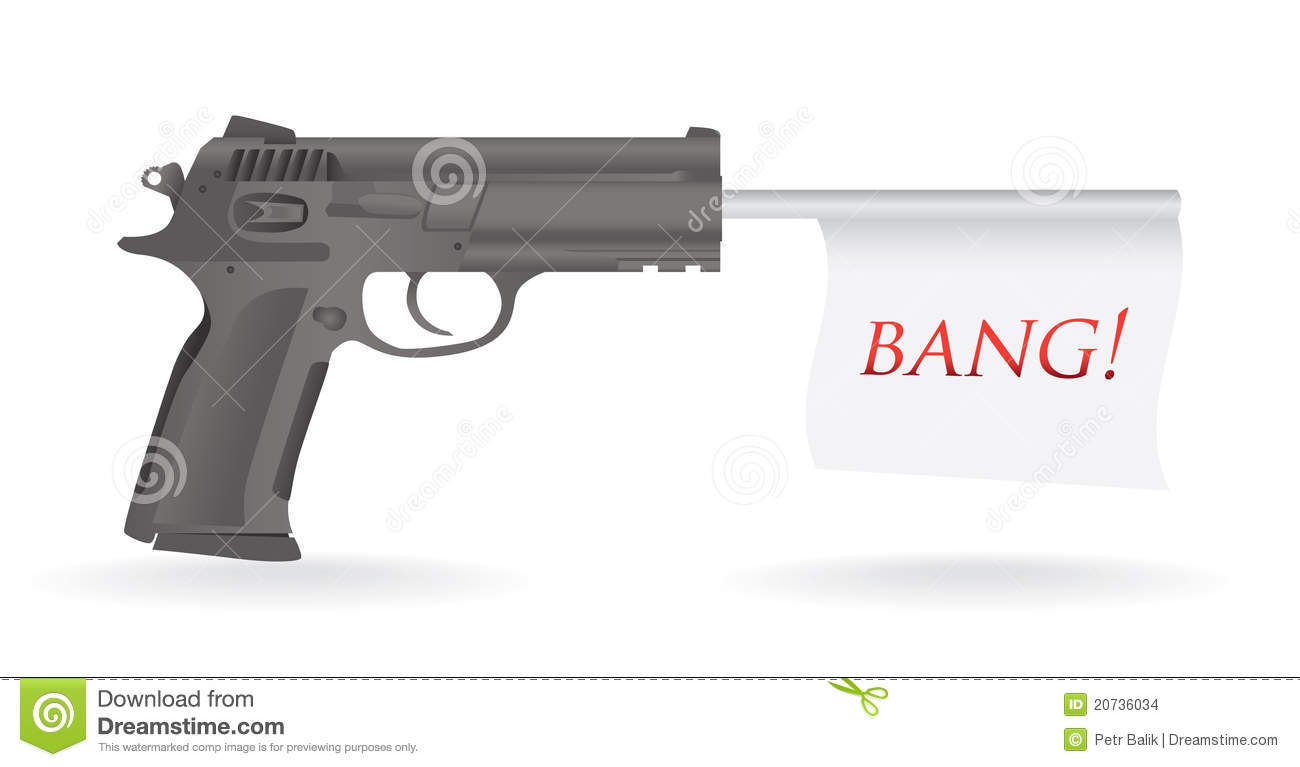Gun Bang Stock Images   Image  20736034