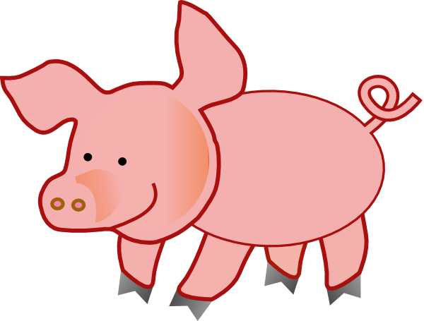 Small Pig Clip Art At Clker Com   Vector Clip Art Online Royalty Free