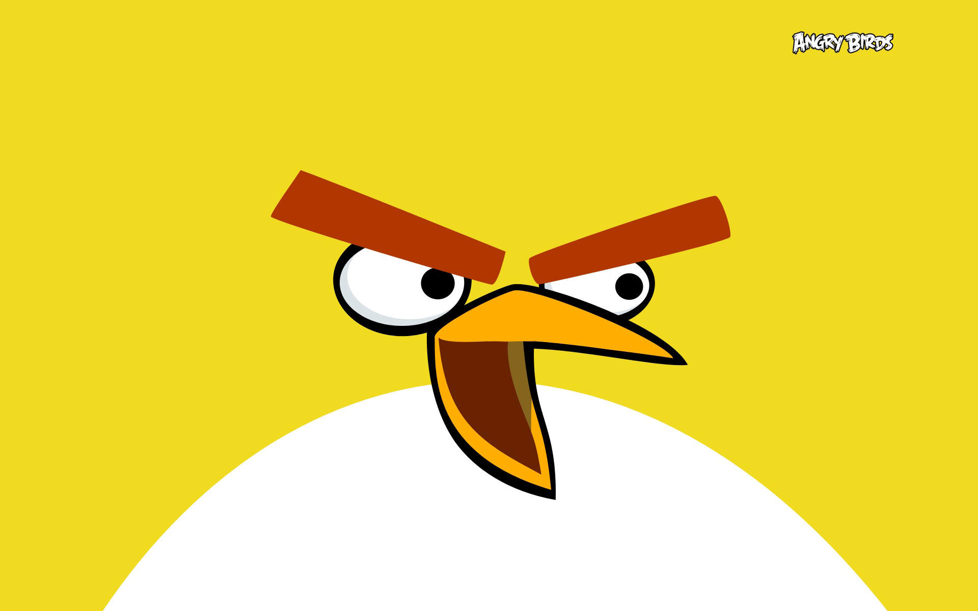 Yellow   Angry Birds Wallpaper  28211861    Fanpop