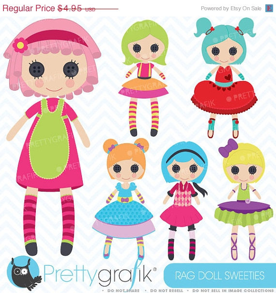 80  Off Sale Rag Doll Toy Girl Clipart Commercial Use Vector