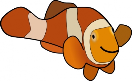 Clown Cartoon Fish Funny Ocean Animal Sea Nimo Neemo Fishes Fisch    