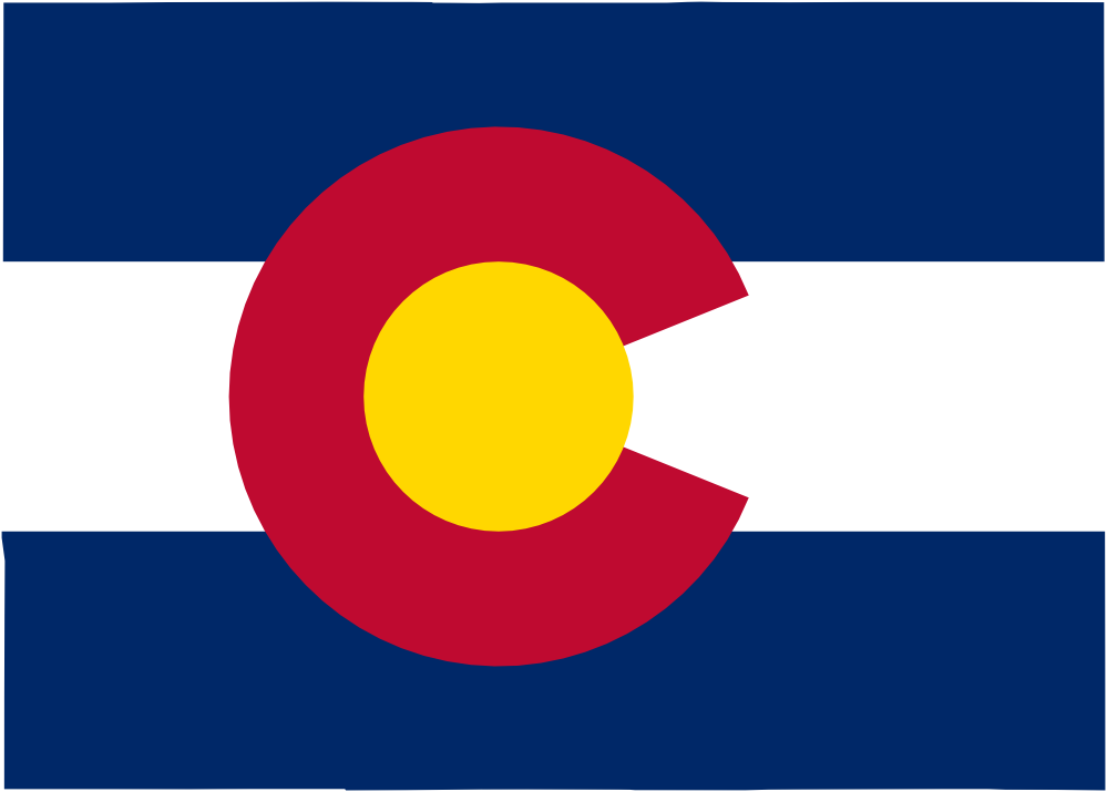 Colorado Clipart Flag Map Of Colorado 999px Png