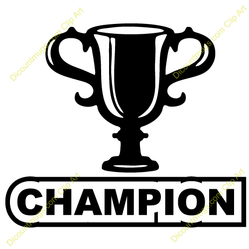 Football Trophy Clipart Champion Trophy Clip Art