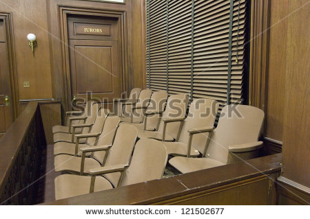Jury Box Clipart Side View Of A Empty Jury Box