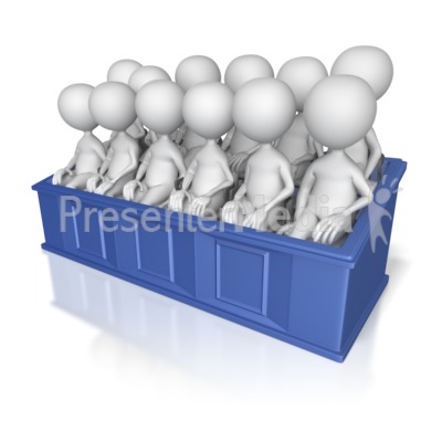 Jury Box Full   3d Figures   Great Clipart For Presentations   Www    