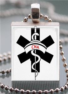Nursing Cna Scrabble Tile Pendant Certified Nursing Assistant Medical