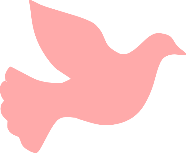 Pink Dove Clip Art   Animal   Download Vector Clip Art Online