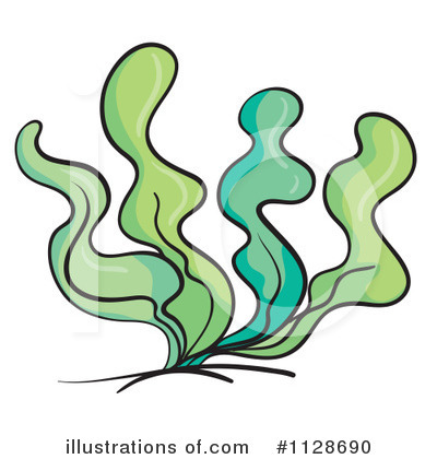 Seaweed Clipart  1128690   Illustration By Colematt