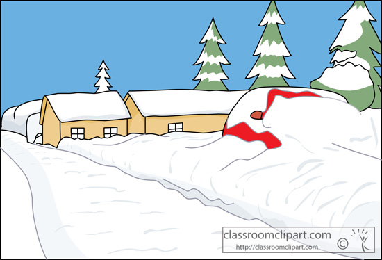 Weather   Snow Blizzard 227   Classroom Clipart