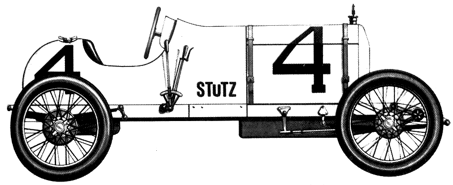 1915 Stutz Bearcat Indy 500 Ow Blueprints