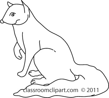 Animals   Mongoose 0611fbw   Classroom Clipart