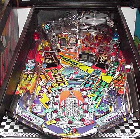 Auto Indy Racing On Indy 500 Williams 1995 Auto Racing Pinball Style