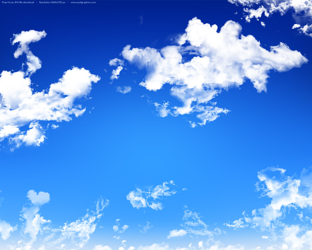 Blue Sky Background   Psdgraphics