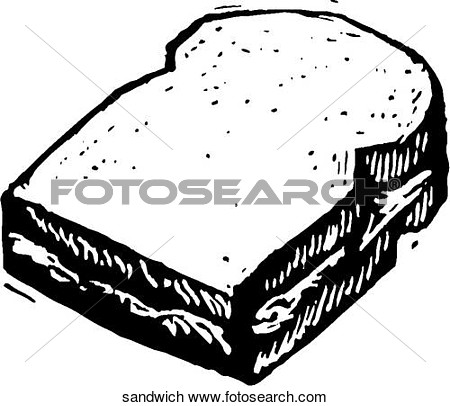 Clipart   Sandwich  Fotosearch   Recherchez Des Clip Arts Des