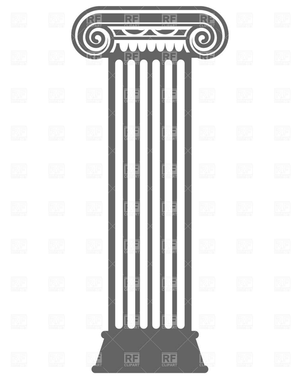 Greek Columns Vector